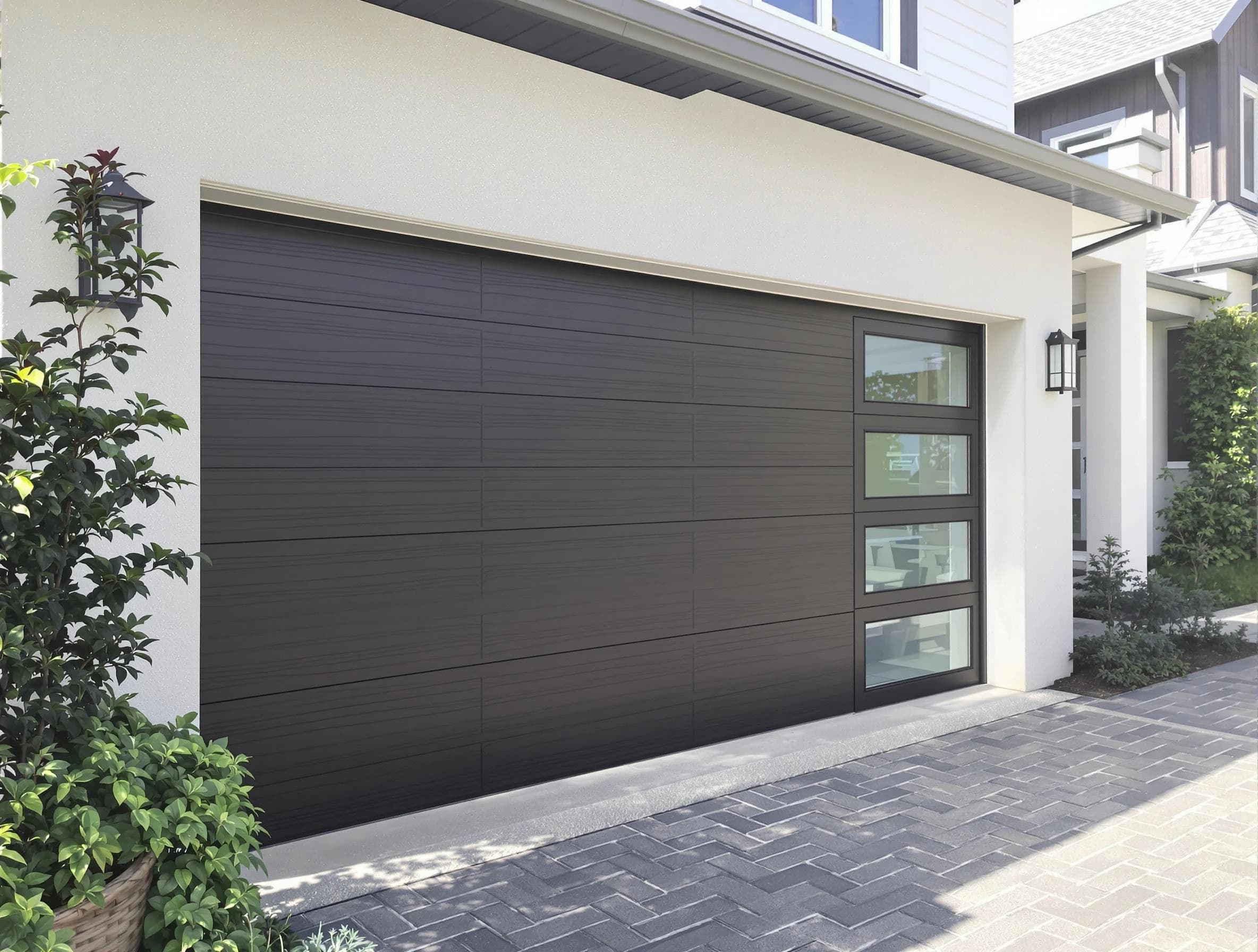 Custom garage door installation by Pleasant View Garage Door Repair in Pleasant View
