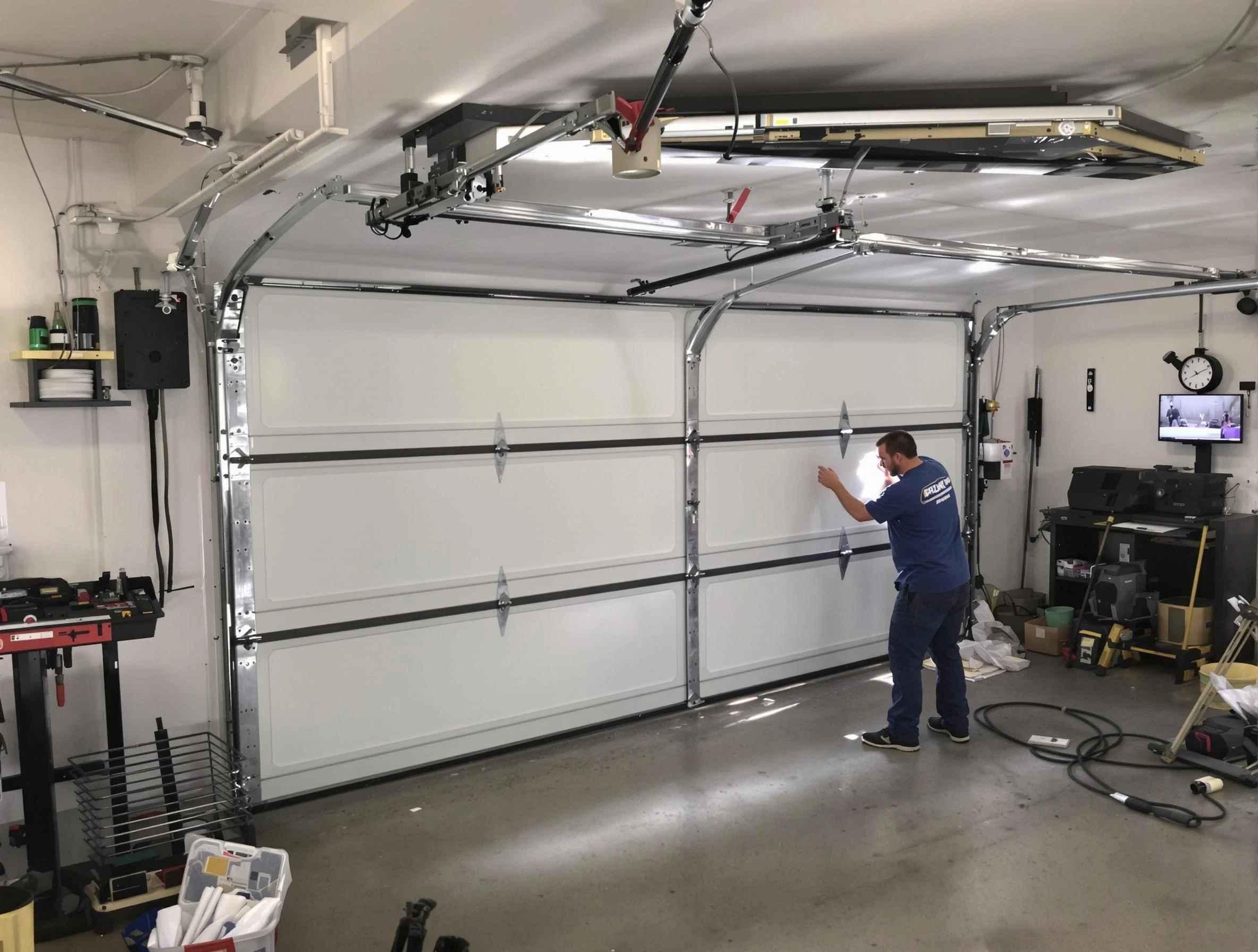 Professional garage door repair service by Pleasant View Garage Door Repair in Pleasant View